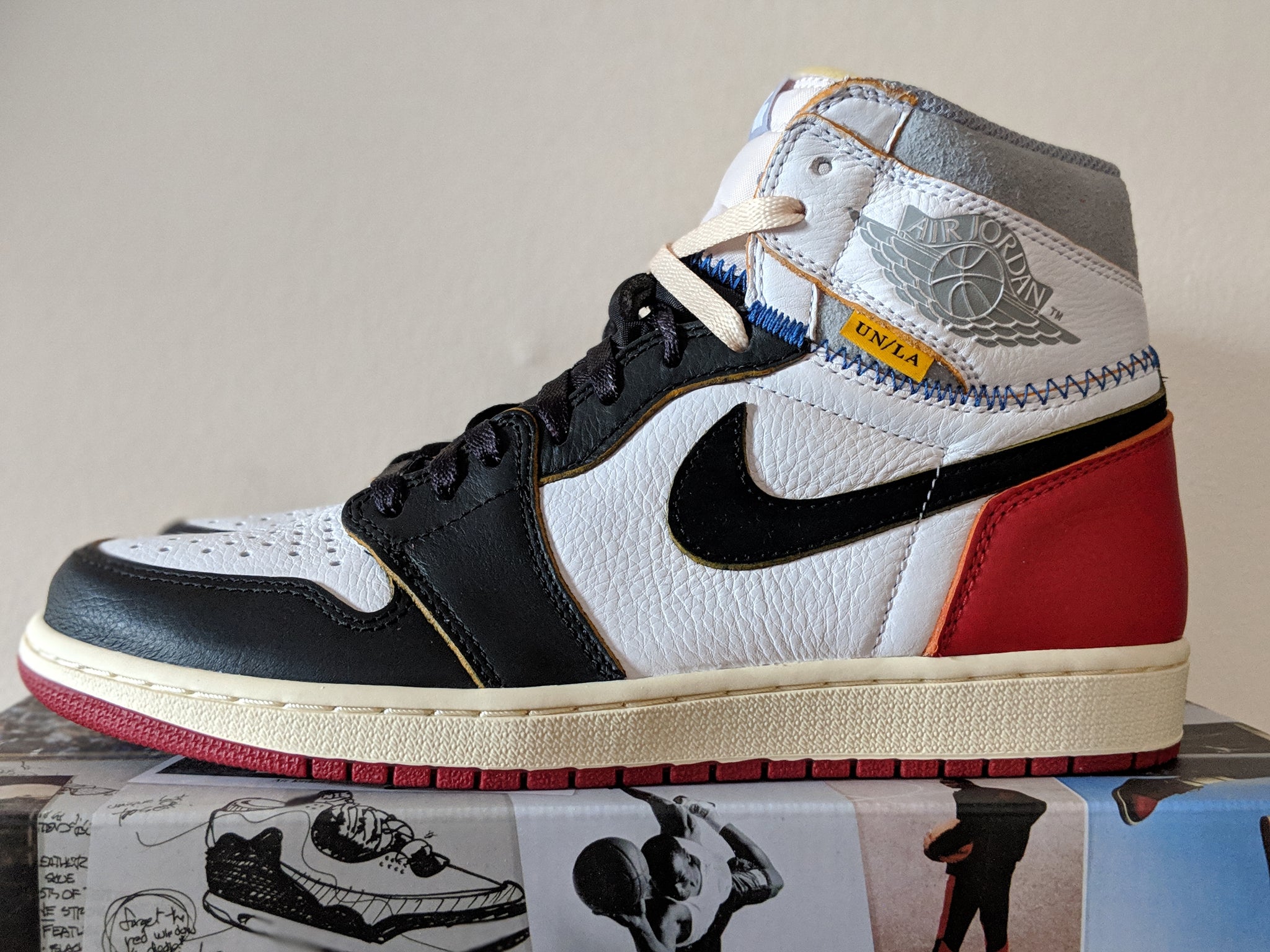 union la jordan 1 black toe