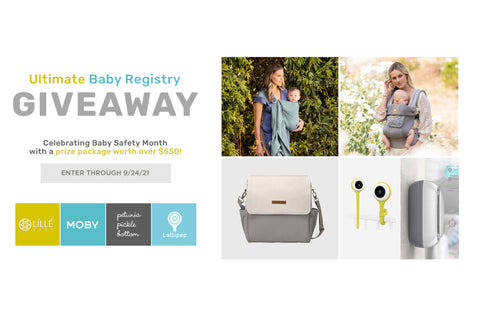 giveaway, baby month, baby safety, September, lillebaby, baby registry, complete carrier