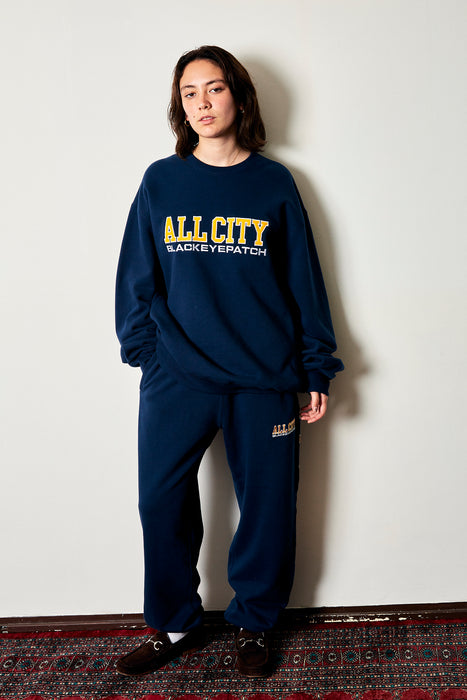 BlackEyePatch ALL CITY SWEAT PANTS Navy-connectedremag.com