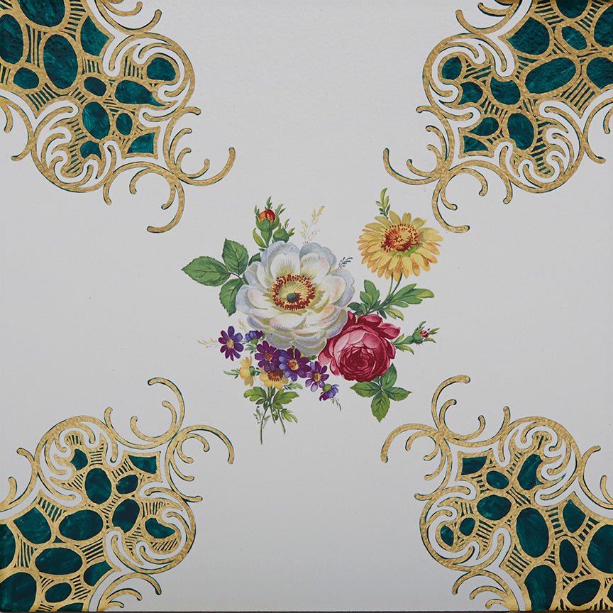 Floral Chinoiserie - Green