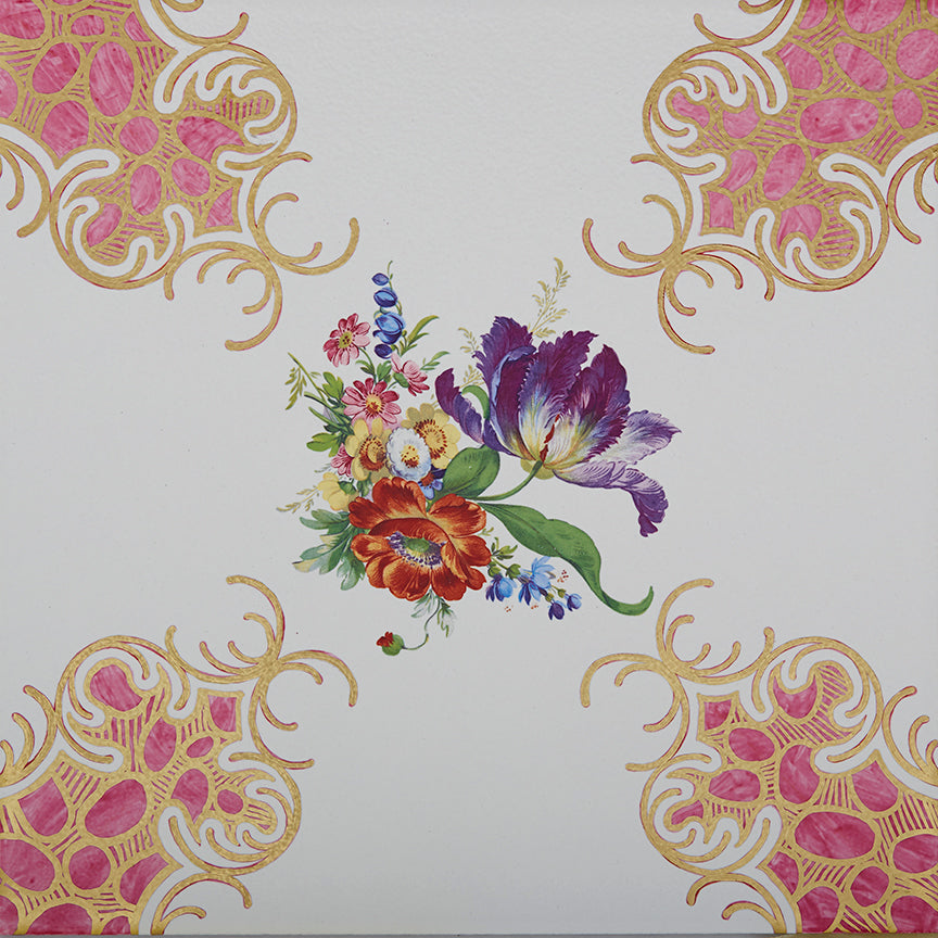 Floral Chinoiserie -Pink