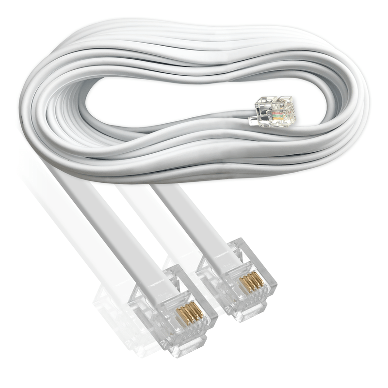 Cablexpert Rj11 To Rj11 Adsl Cable 6p4c White 7 5m Ichoose Ltd I Choose Limited