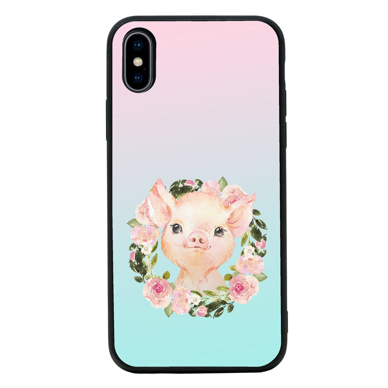 Baby Animal Glass Case Phone Cover for Apple iPhone XS Max I-Choose Ltd