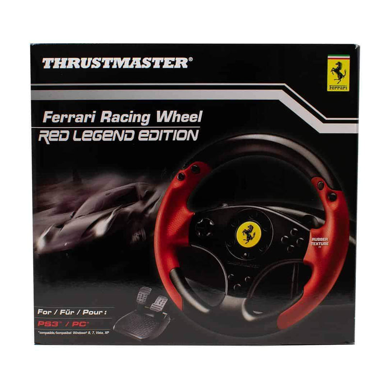 Thrustmaster 4060052 Ferrari Red Legend Racing Wheel Pc Ps3