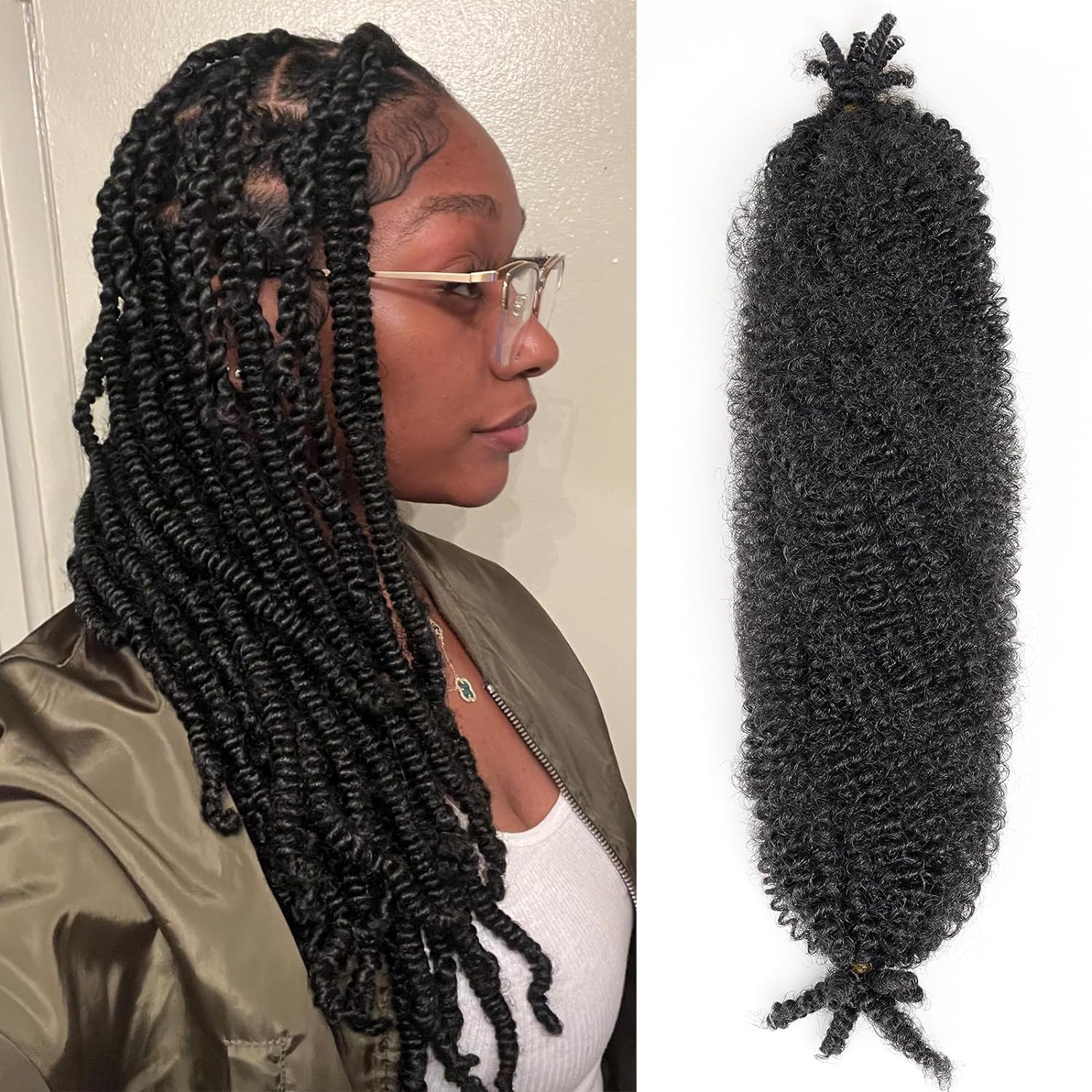 Totty´s Hair Shop - Royal Silk Marley braids / Afro twist braid