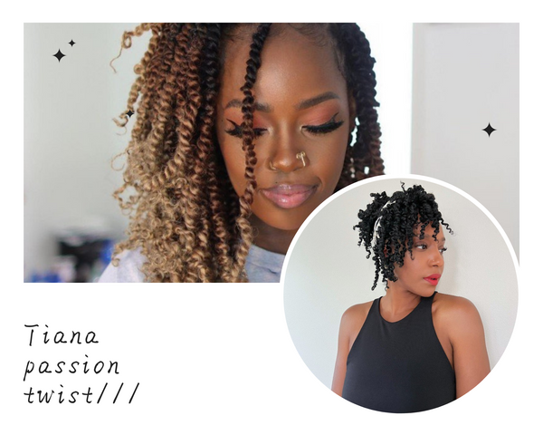 TIANA PASSION TWIST | PRE-TWISTED PRE-LOOPED PRE-TWISTED SYNTHETIC CROCHET HAIR