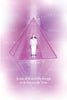 Mandala Pyramide de Cristal Diamant®, FUSCHIA Femme Format A5