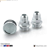 High Quality Rear Block Breather Fittings & Plug For Honda Acura B16 B18 M28 To 10An Engine Parts