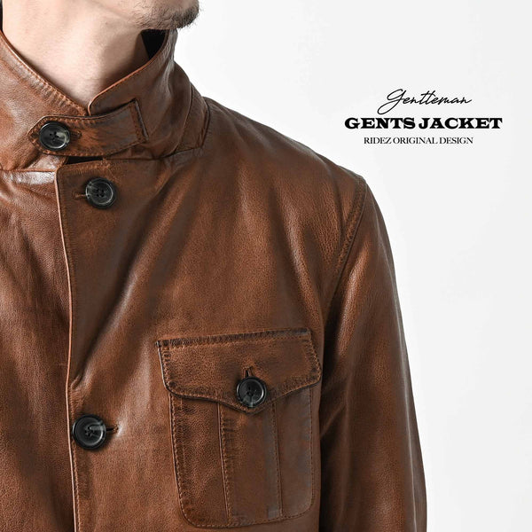 A motorcycle jacket full of charm for adults, a genuine leather 