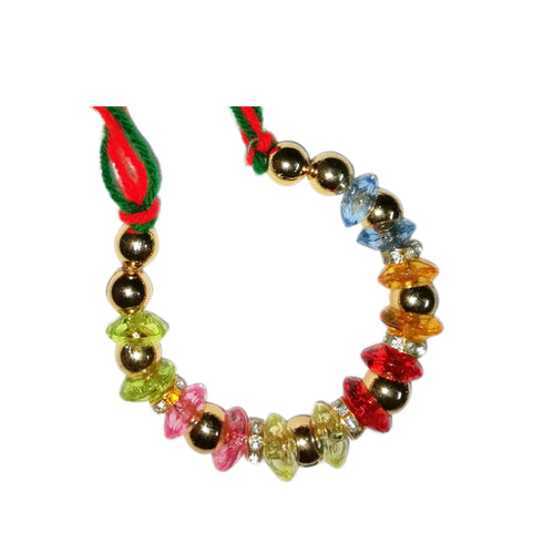 1 Rakhi - Multicolor Lumba Rakhi