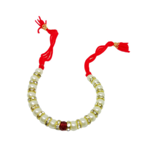 1 Rakhi - Beautiful American Diamond Rakhi For Girls