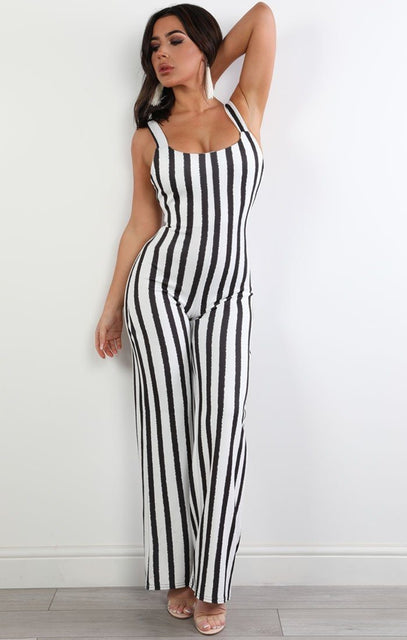 black and white jumpsuit uk