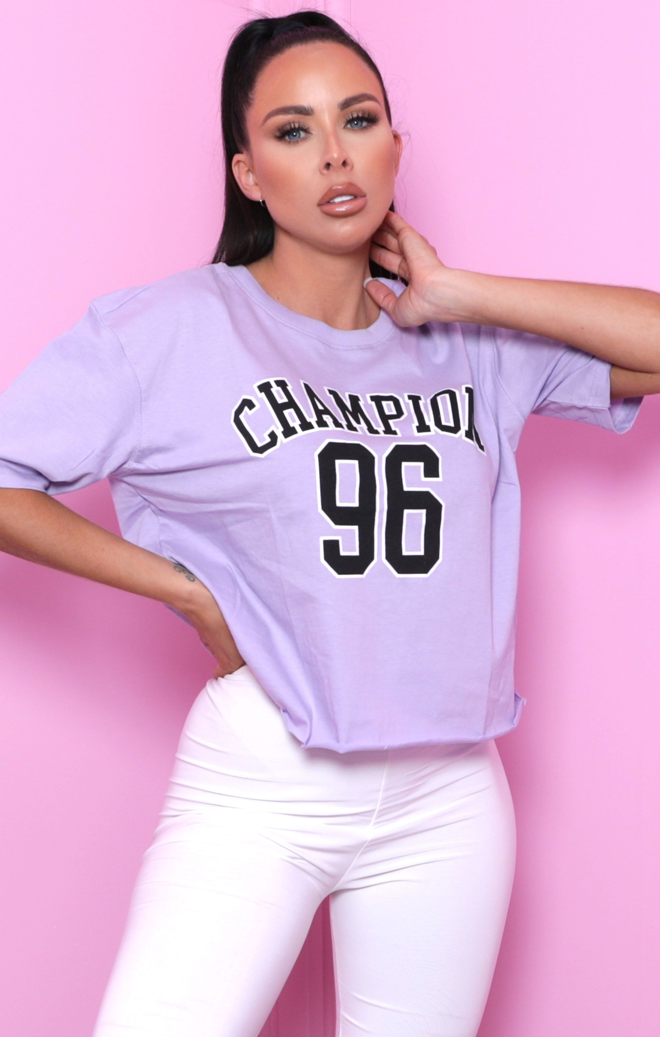 lilac champion shirt