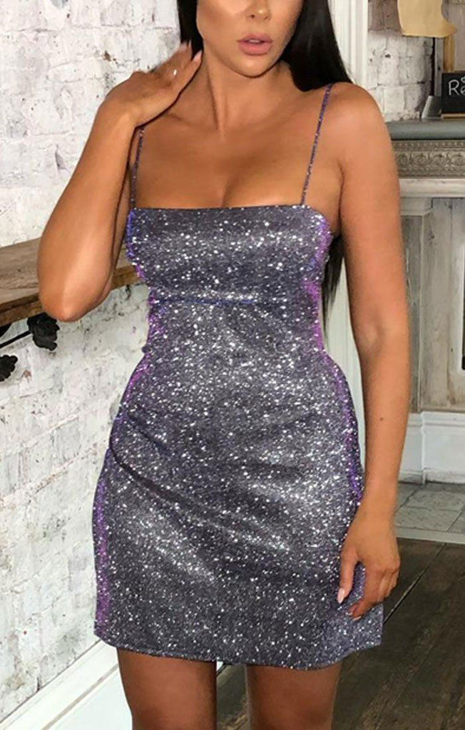 sparkle mini dress
