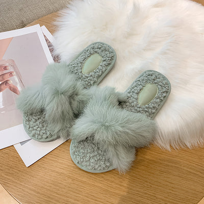 lamb wool slippers