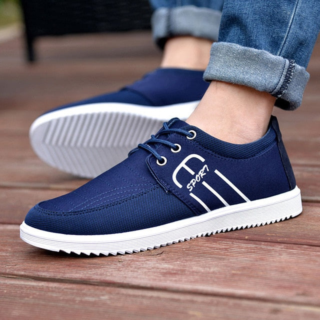blue shoes casual