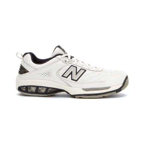 New Balance Men's MC806W  Tennis Shoes in White/Navy