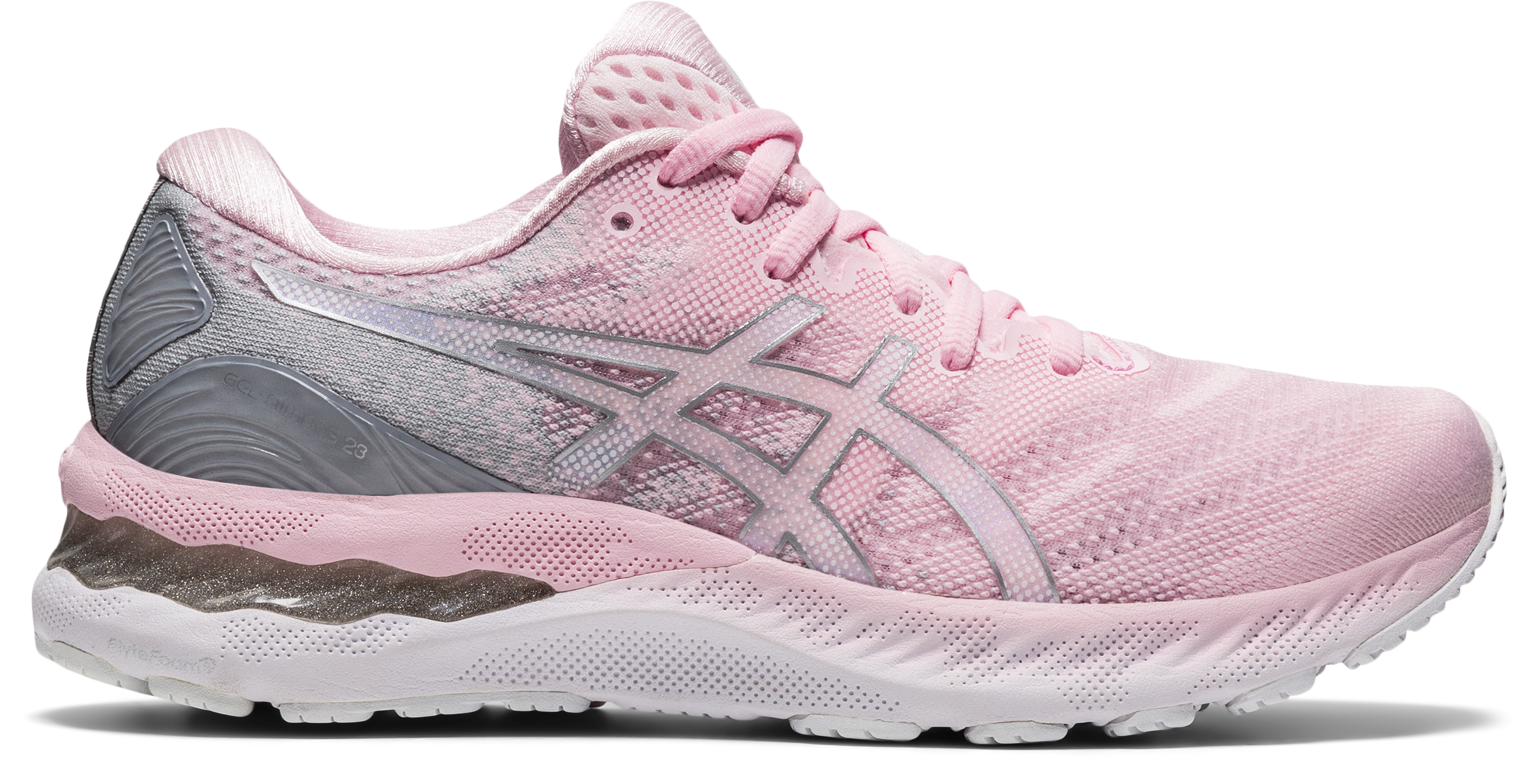 silver asics women's