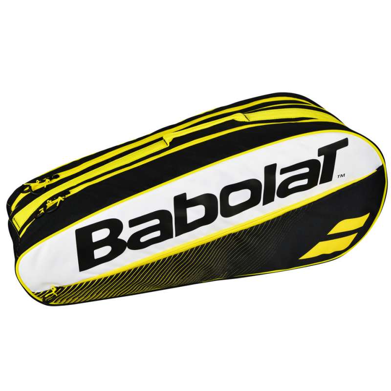 Babolat RH X 12 Pure Racquet Bag in Black Fluo Yellow ATR Sports