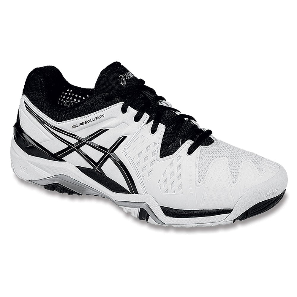 Asics Men&#39;s Gel-Game 5 Tennis Shoes in White/Black/Silver– ATR Sports