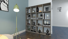 Load image into Gallery viewer, POLINI Home Shelving Units / Room Divider Smart Cubic 16 (4x4) sections, CONCRETE