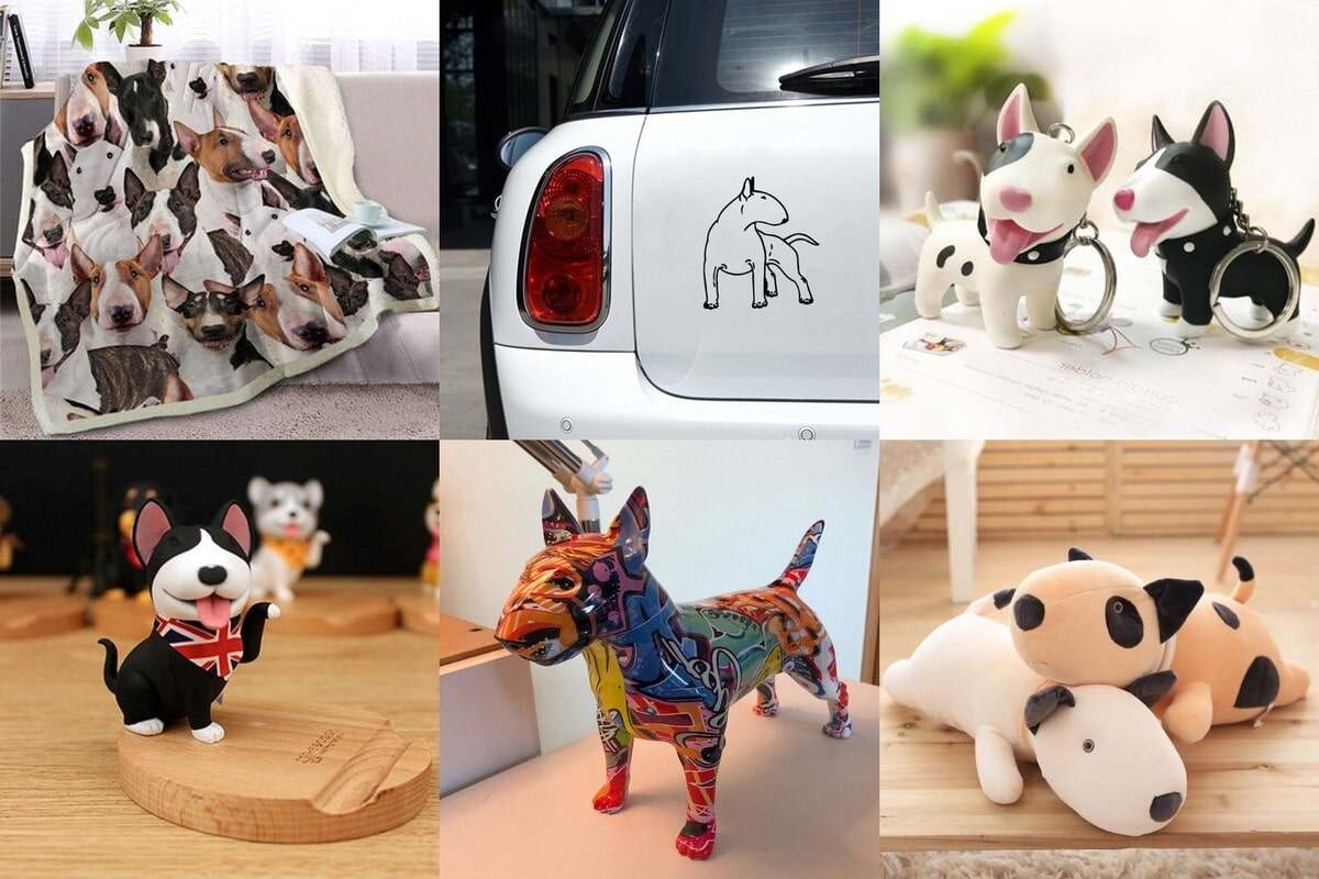 Image collage of Bull Terrier Gifts