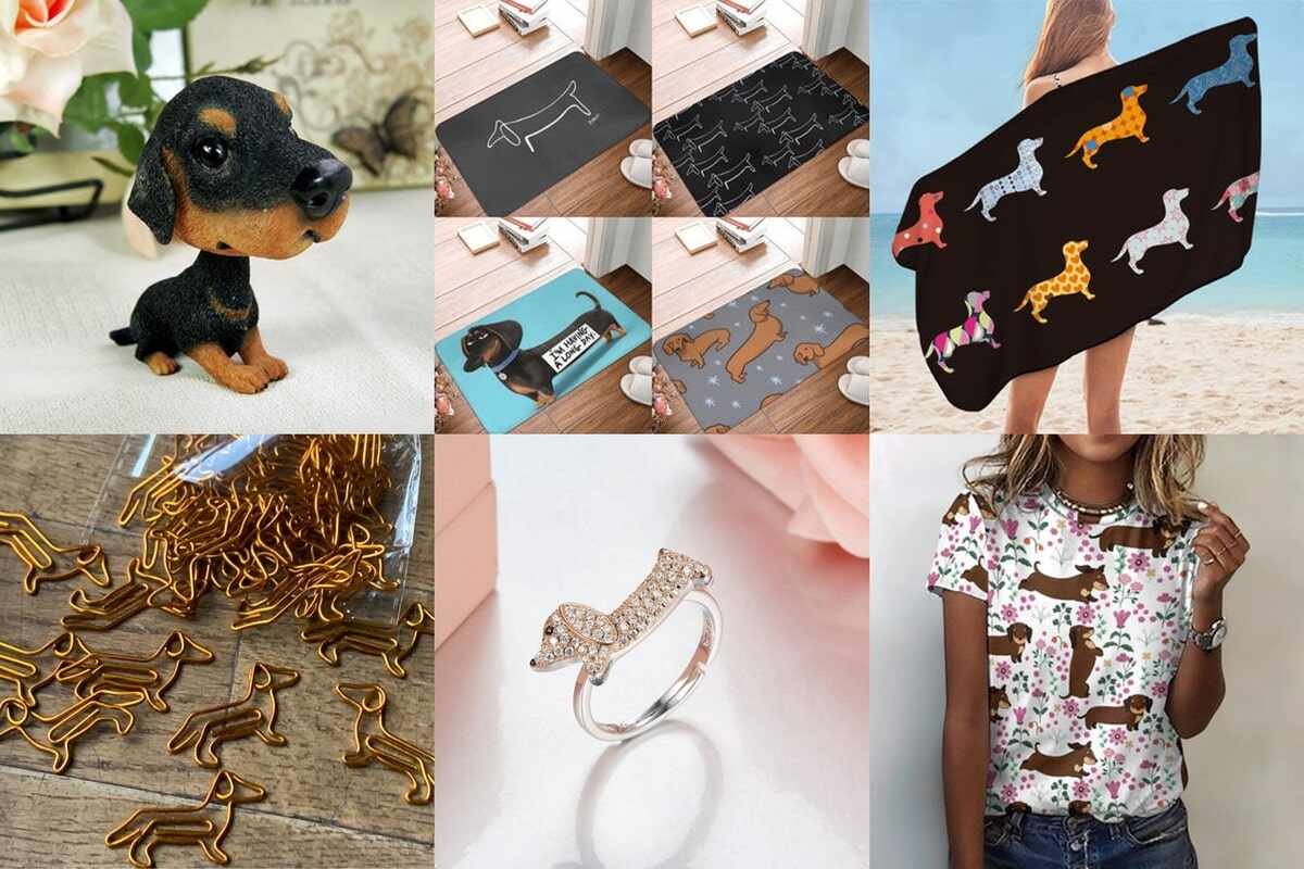 Image collage of Dachshund Gifts