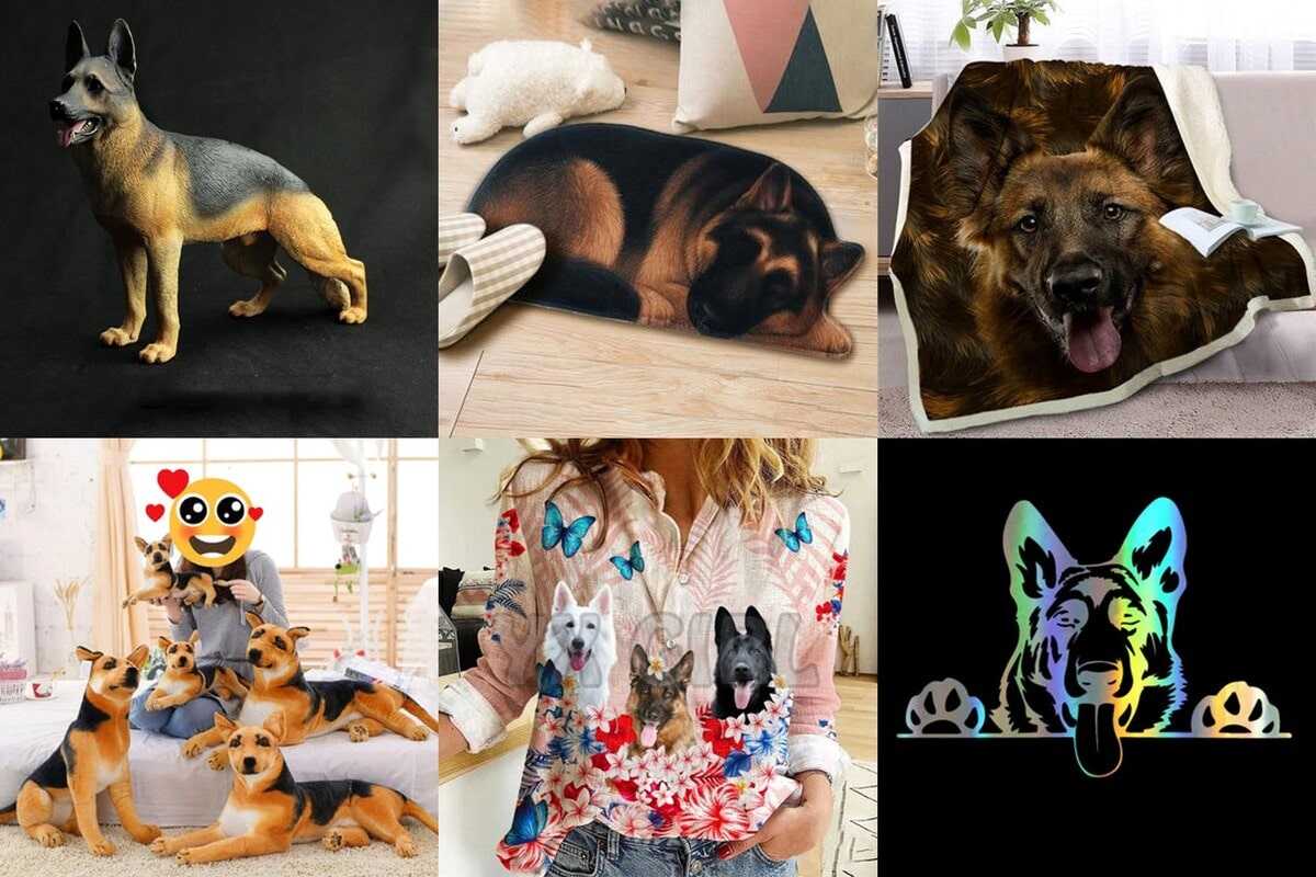 Image collage of German Shepherd Gifts