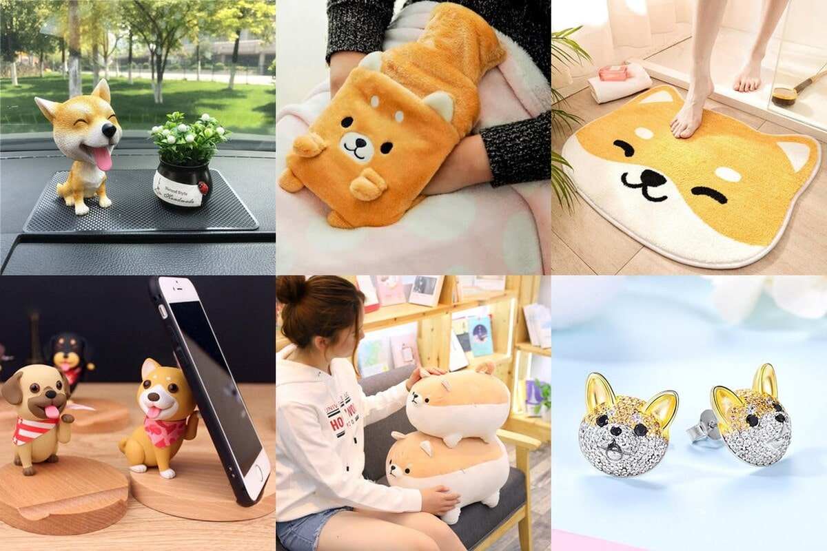 Image collage of Shiba Inu Gifts