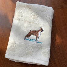 Load image into Gallery viewer, Rough Collie Love Large Embroidered Cotton Towel - Series 1