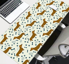 Load image into Gallery viewer, Image of dachshund mousepad in infinite dachshunds design 4