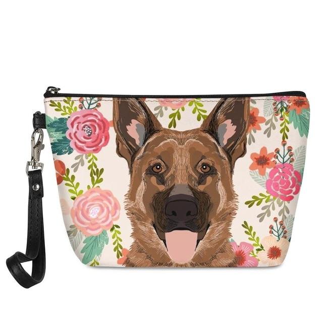 German Shepherd in Bloom Messenger Bag - Series 1