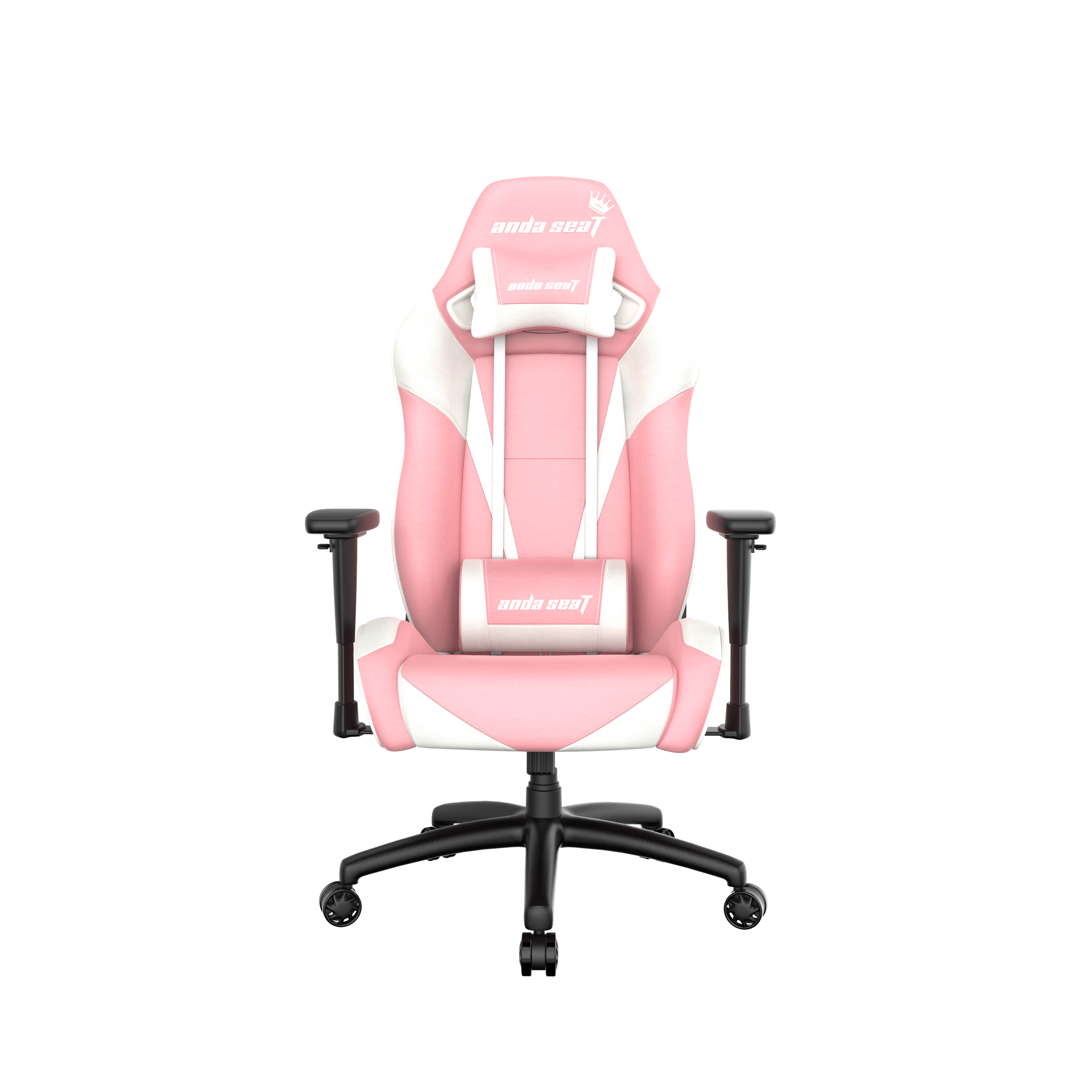 anda seat pretty in pink gaming chair  one piece to build