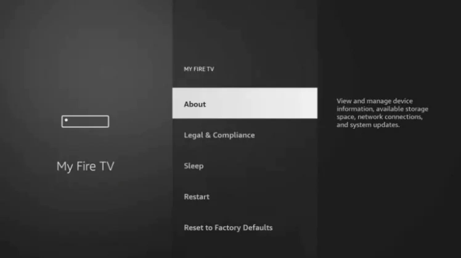 how Developer Options is missing on firestick