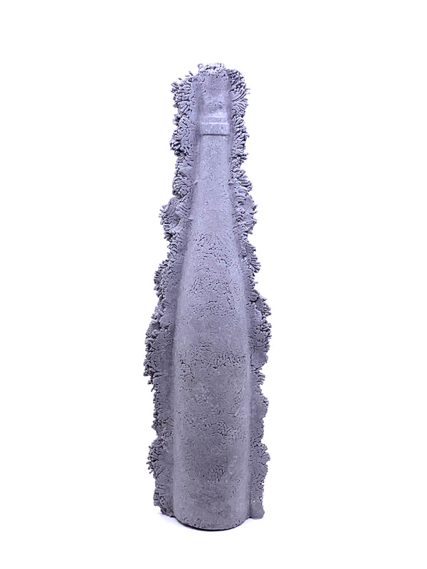 Kristin Burgham — Skinny Bottle Sculpture in Grey