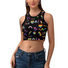 Revamp Your Festival Wardrobe: Introducing the Ultimate Racerback Crop Top for Raves