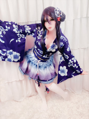 miss moonity sonoda love live cosplay kimono