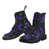 Mushroom Cult Women's Lace-up Rave Boots - cosplay moon