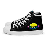ufo mens high top festival shoes - cosplay moon - comfortable festival shoes for men