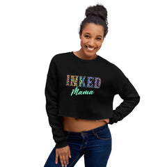 Inked Mama Crop Sweatshirt - cosplay moon