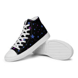 star womens high top canvas shoes - cosplay moon