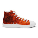 Women’s Fire High Top Canvas Shoes - lace-up, converse-style shoe