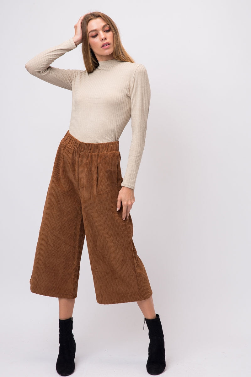 corduroy capri pants