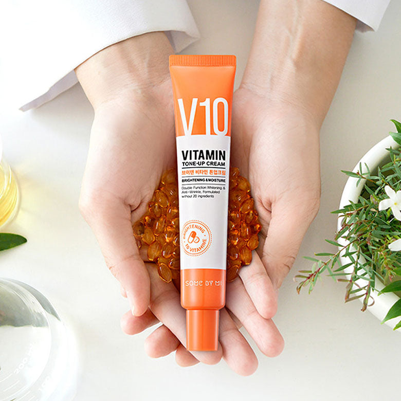 SOME BY MI V10 Vitamin Tone-Up Cream 50ml (Humectante anti-manchas) Plump Skin skincare