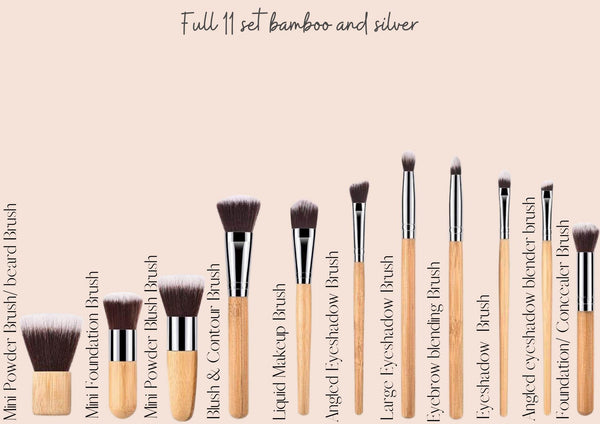 bamboo makeup brush guide