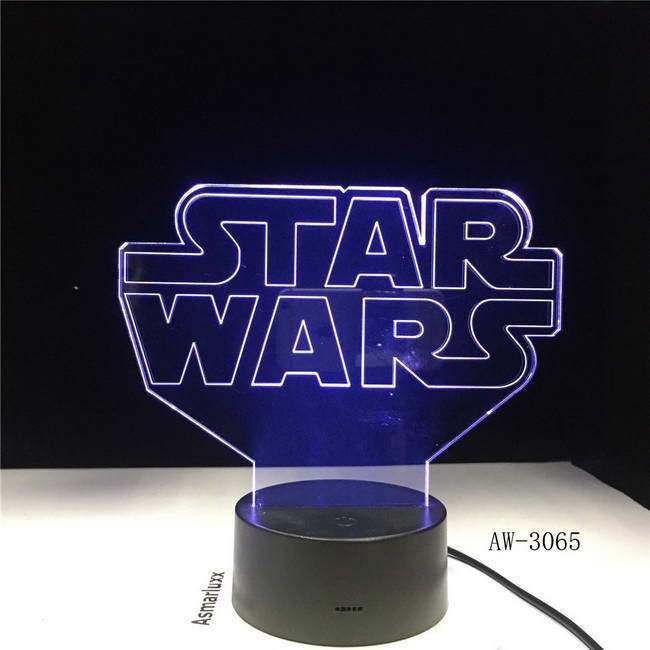 star wars 3d lamp