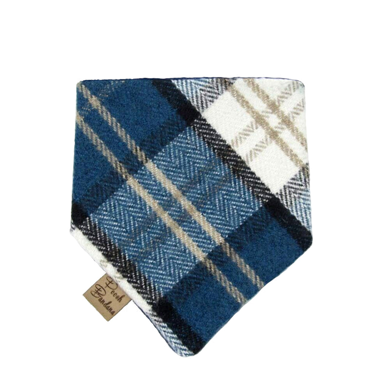 tartan dog bandana