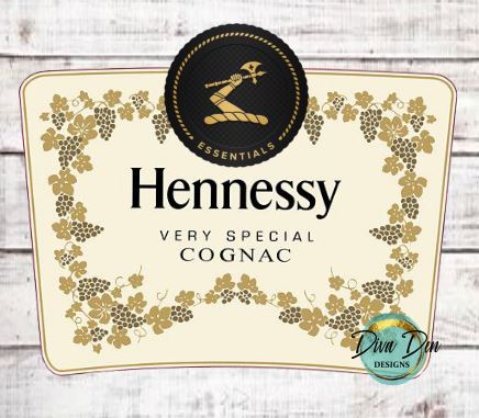 Download Hennessy Label Png Diva Den Designs