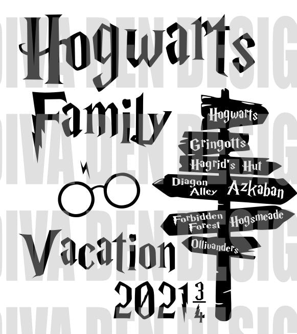 Free Free 109 Hogwarts Family Vacation Svg SVG PNG EPS DXF File