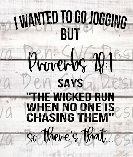 I Wanted To Go Jogging